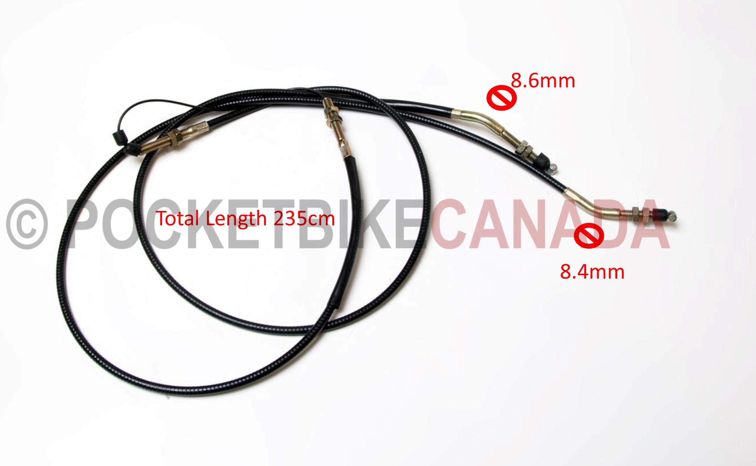 Hand Brake Cable for Destroyer SS 1100cc Beach Dune Buggy Sand Rail - G8050003