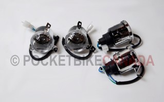 Front Headlight Set 4 Pods Lamp for 110cc/125cc, T2 Rebel, ATV Quad 4-Stroke - G1050023